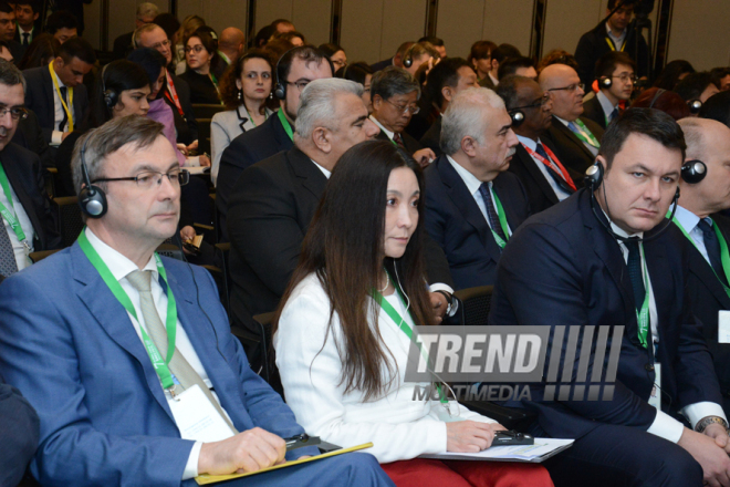 Youth Forum kicks off in Baku as part of 7th UNAOC Global Forum. Azerbaijan, Baku, 25 apr. 2016